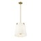 Z-Lite Weston Pendant, 3-Light, 13 In.W x 13 In.H, Modern Gold/Cream 3502P13-MGLD - alternate 3